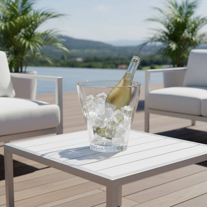 Flaschenkühler Kristall | Sektkühler Weinkühler mit Schliff