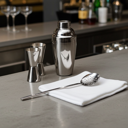 Barlöffel gelocht | Edelstahl