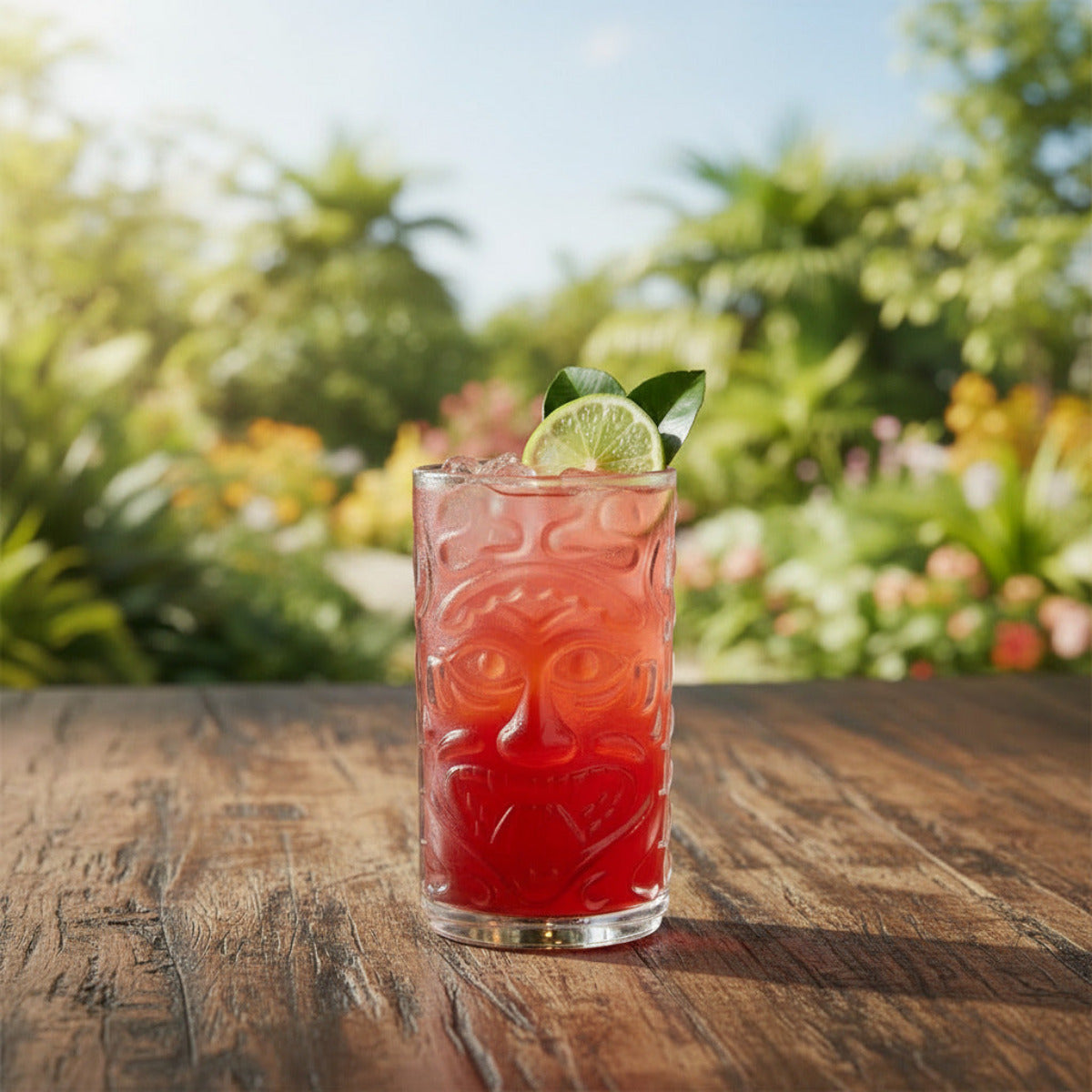 Kunststoffglas Tiki Kahuna 0,3L | SAN | BPA frei | 2er Set