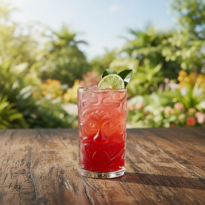Kunststoffglas Tiki Kahuna 0,3L | SAN | BPA frei | 2er Set