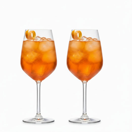 Kunststoffglas Aperolglas | Weinglas Soho Cocktailglas | im Set